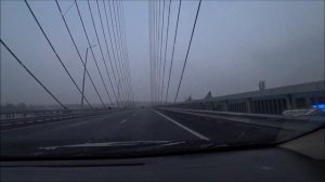 В Запорожье открыли новый вантовый мост через Днепр  #мостзапорожье