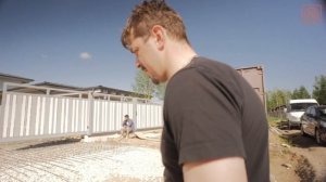 Дом из вертикального бруса. Обзор строительства деревянного коттеджа Natali. Входная группа. Ч-1