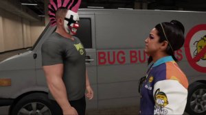 WWE 2K19 My Career Buzz Meetting Bayley