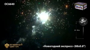 Батарея салютов _Новогодний экспресс_