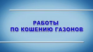 Работы по кошению газонов - охрана труда (2024)