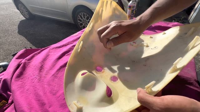 Repair and painting the Moped l part 1 смотреть онлайн