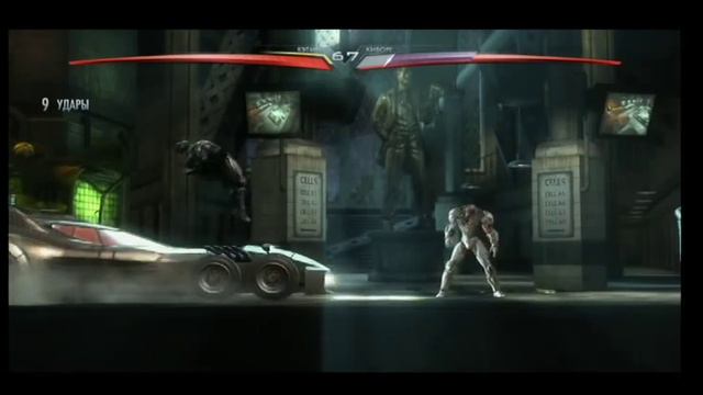 Injustice Gods Among Us Batman vs Cyborg xbox 360 ps 3 смотреть онлайн