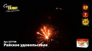 Батарея салютов Райское удовольствие (28/2) СС7738