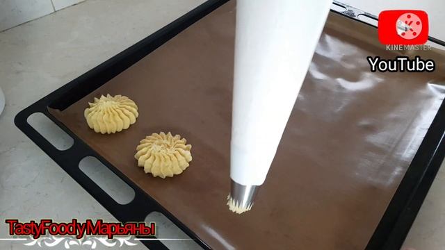 "Курабье Бакинское"  ещё его называют "Ромашка"/ очень вкусное песочное печенье!