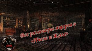 [Разговоры Skyrim] Жирная отсылка к Oblivion в Skyrim. Все разговоры Киравы и Талена