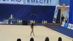 Соколова Алина, 2000гр, обруч. ЮГ 03.10.2013г Пенза
