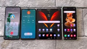 Incoming call Green Alien Dance Samsung Galaxy Z Flip3 & s20Plus & Z fold Android 12