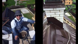 Две кирпичные трубы в поселке Матокса