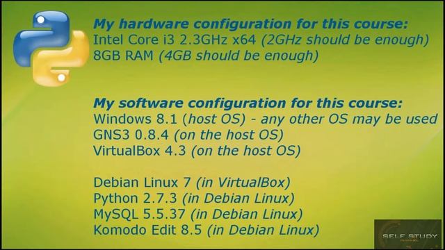 Python for beginner 003 Necessary software