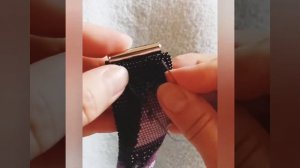 Как пришить застёжку слайдер на бисерный браслет