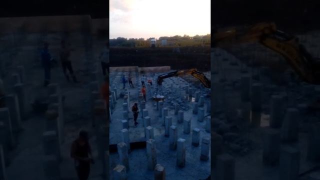 Срубка оголовков свай в Рязани смотреть онлайн