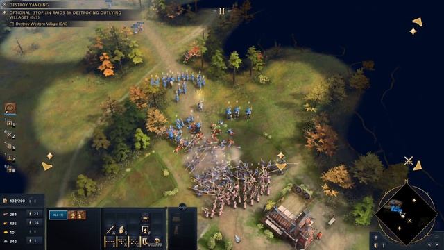 Age Of Empires 4 - THE GREAT WALL (Hard) смотреть онлайн