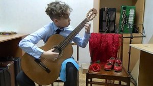 И. Шилин Испанский танец, исполняет Чернов Тимур Сергеевич
