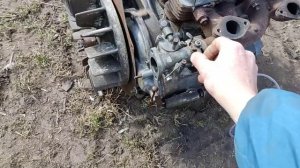 Двигатель УД-2 „А У ВАС ТАК ЗАПУСКАЕТСЯ ?" простым движением ноги двигатель запускается.