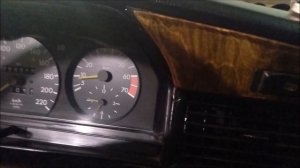 W201 регулировка СО без приборов