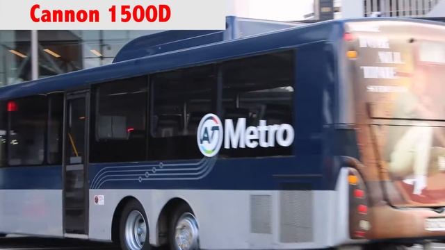 Canon 1500D vs TZ80? Bus footage comparison! смотреть онлайн