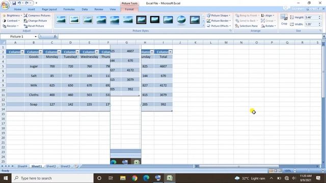 How to Take Screenshots in Microsoft MS Excel data | Excel Tutorial | смотреть онлайн