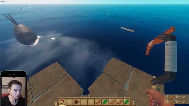 Нашёл банан ◆ прохождение #2 ◆ Raft ◆ R::s:e:2 смотреть онлайн