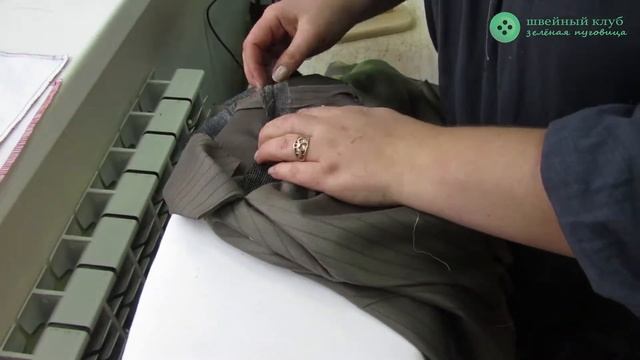 Мастер-класс. Пошив женского жакета. Часть 5. Соединение воротника с горловиной. смотреть онлайн