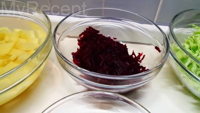 Борщ. Пісний Червоний борщ. Смачний Борщ без м'яса #піснийборщ #борщ смотреть онлайн