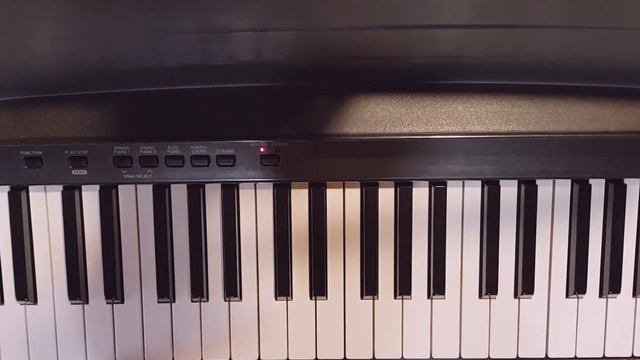 Уроки фортепиано. Гамма Ля минор. смотреть онлайн