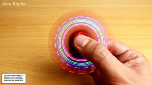 Спиннер с  Алиэкспресс .светящийся спинер. Распаковка посылки.