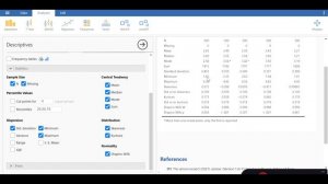 Normality, Skewness, Kurtosis, & Shapiro-Wilk normality test in Jamovi free software