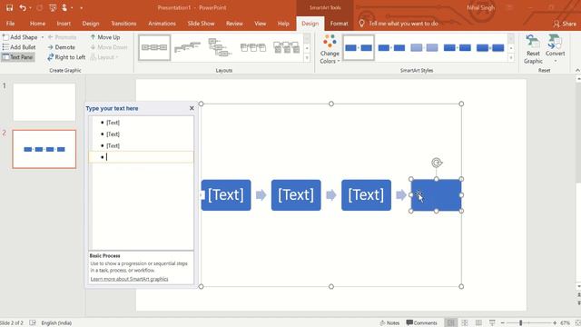 Insert more Shapes in Smart Art | PowerPoint | Wizy Owl смотреть онлайн