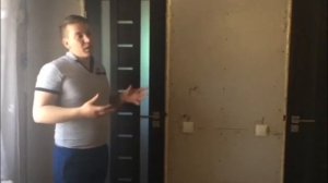 магнитный замок на межкомнатную дверь