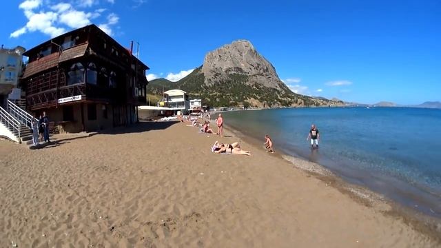 КРЫМ. ЦЕНЫ. Новый Свет .Пляж. Туристы.СУДАК. Отдых в Крыму 2018 смотреть онлайн