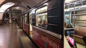 81-717.5М и 81-717/714 Народный Ополченец На станции Сокол