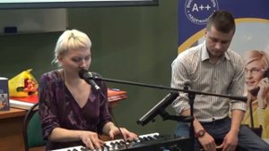 Кавер-группа FM на мероприятии Национальной библиотеки Удмуртии, приуроченном к Дню Победы