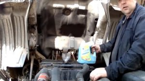 4ый Крах в перевозках замена антифриза хендай нд120,antifreeze replacement garage HYUNDAI HD120