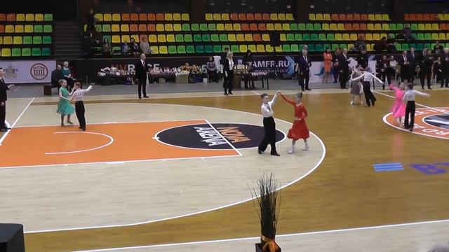 Ча-ча-ча Дети-2 Е класс Двоеборье 1/4 смотреть онлайн