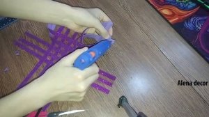 ❄️ СНЕЖИНКА ИЗ ФОАМИРАНА ❄️ Как сделать снежинку своими руками