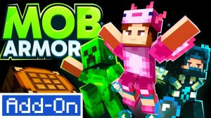 Minecraft Bedrock Add-On "Mob Armor"