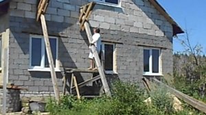 штукатурим фасад своими руками