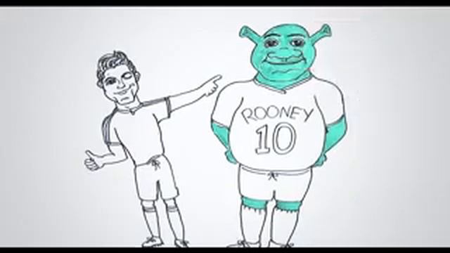 Жизнь Криштиану Роналду в рисунках ! смотреть онлайн