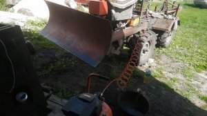 Ремонт раздатки "НИВА" самодельного минитрактора!