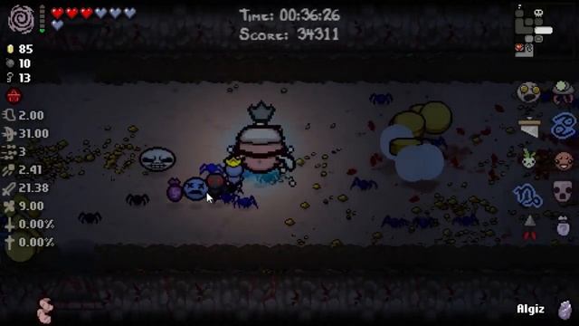Binding of Isaac Afterbirth+ Bug (Cod Worm and Booger Tears) смотреть онлайн