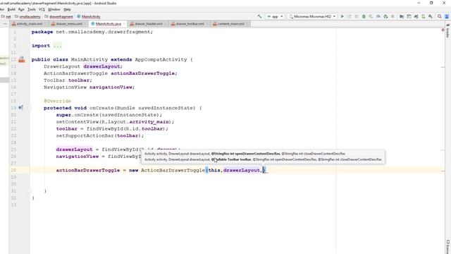 Navigation Drawer With Fragments (2020) | Part 2/4 | Android Studio Navigation Drawer Tutorial смотреть онлайн