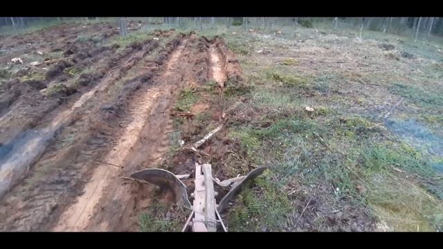 Подготовка почвы под лесные культуры Беларус 892 ПКЛ смотреть онлайн