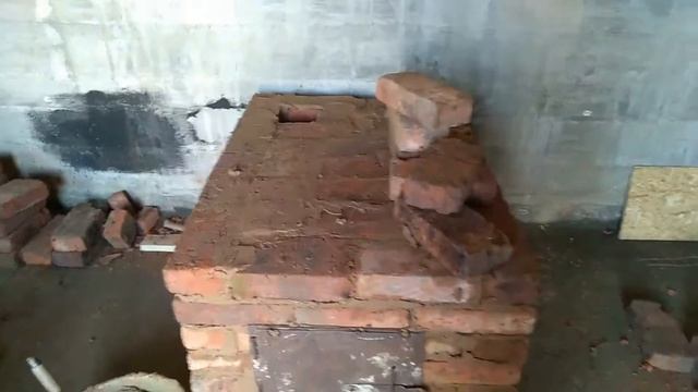 Кирпичная печь. Своими руками. Кладка кирпичной печи.