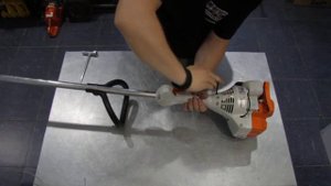 Триммер Stihl FS 38. Сборка новой мотокосы.