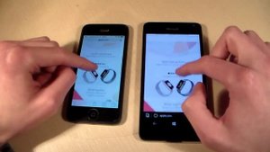 Microsoft Lumia 650 vs iPhone 5 (HD)