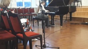 И. БАХ Трехголосная инвенция Ми мажор