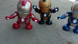 Hunting Mainan Robot Joget dance hero ironman