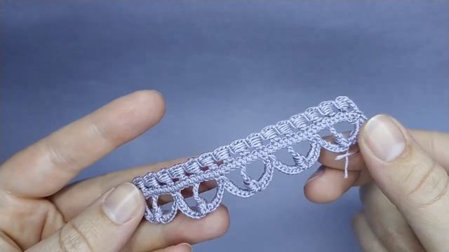 вязание крючком. тесьма крючком смотреть онлайн