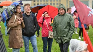 В Вильнюсе прошел митинг "Движения семей Литвы"